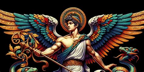 El dios Hermes, mensajero de los dioses olímpicos.